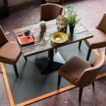 Tafel Eiken Antiek 70×70