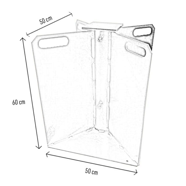 Parasol inbouwvoet Jumbo