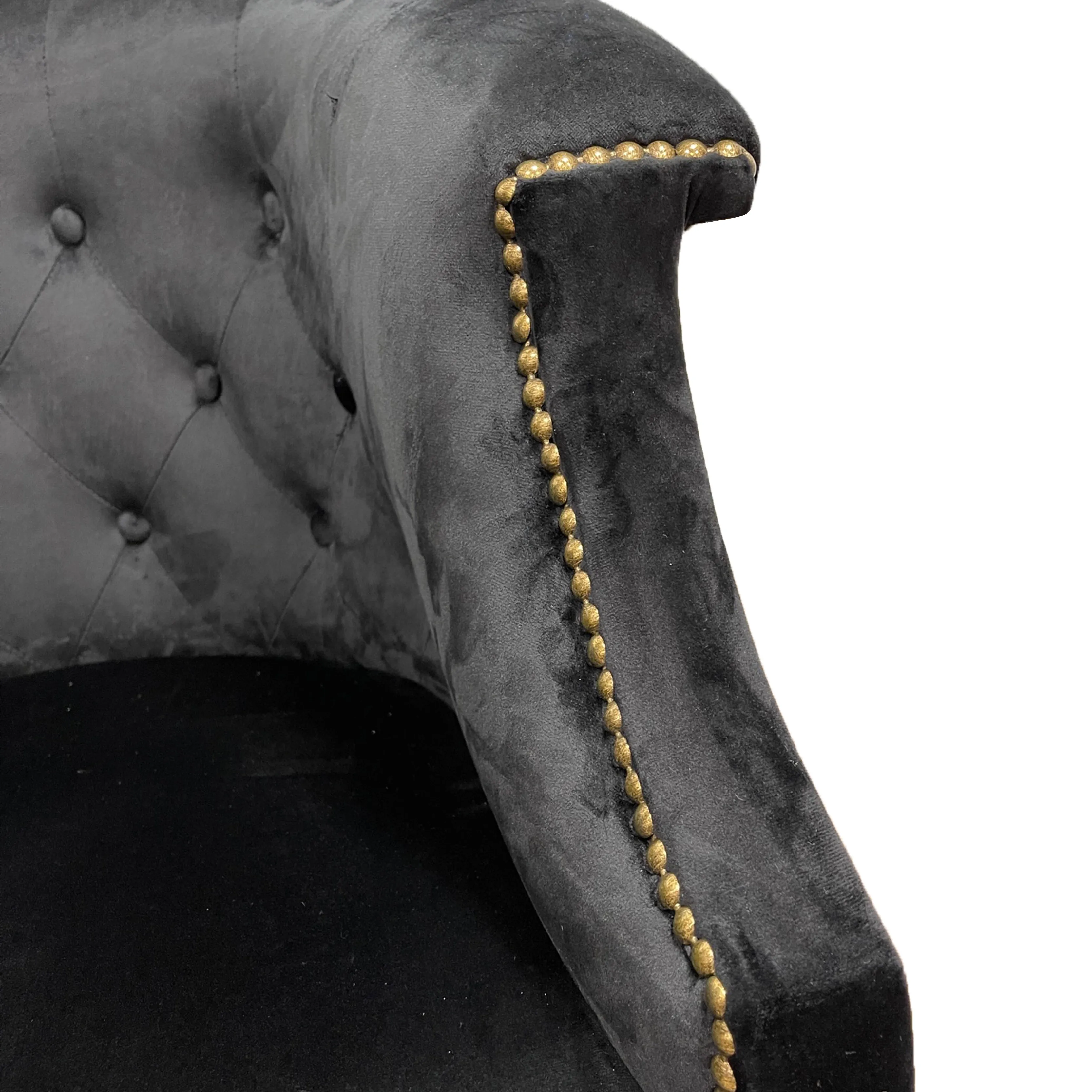 Queen siernagels detail Fauteuil Queen Amsterdam