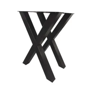 X-poot hoog Stalen onderstel X-poot H