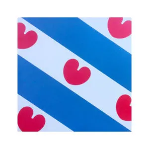 Friese vlag Terrastafelblad Topalit Friese Vlag