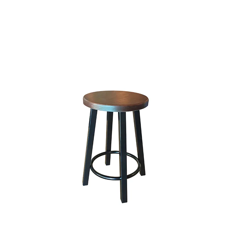204h laag donkerbruin Barkruk 204H laag donkerbruin