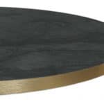 Melaminetafel marmer messing