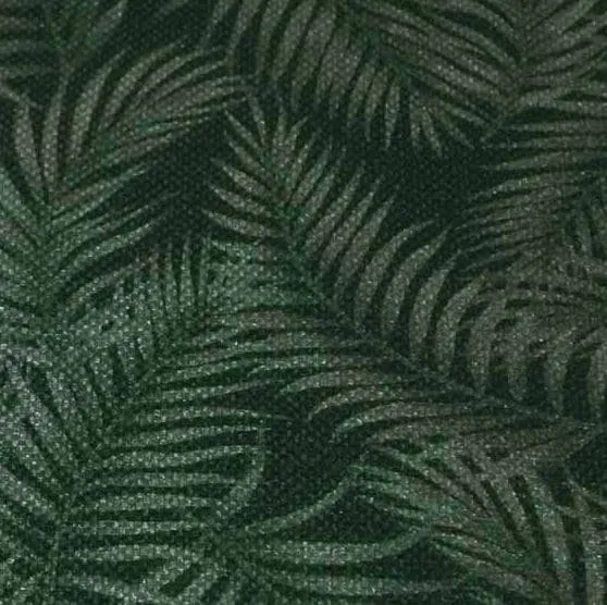 Ella 17064 Palm bottle Stoel Richmond met printstoffering