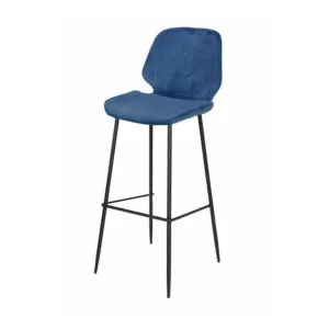 barkruk ocean blauw Barkruk Ocean Velvet blauw