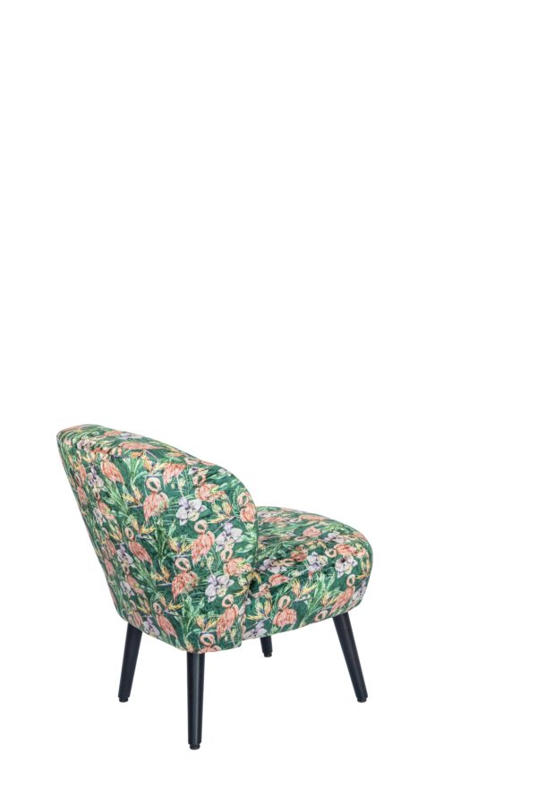 Fauteuil Sascha met print