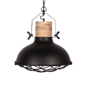 Hanglamp Grid zwart metaal