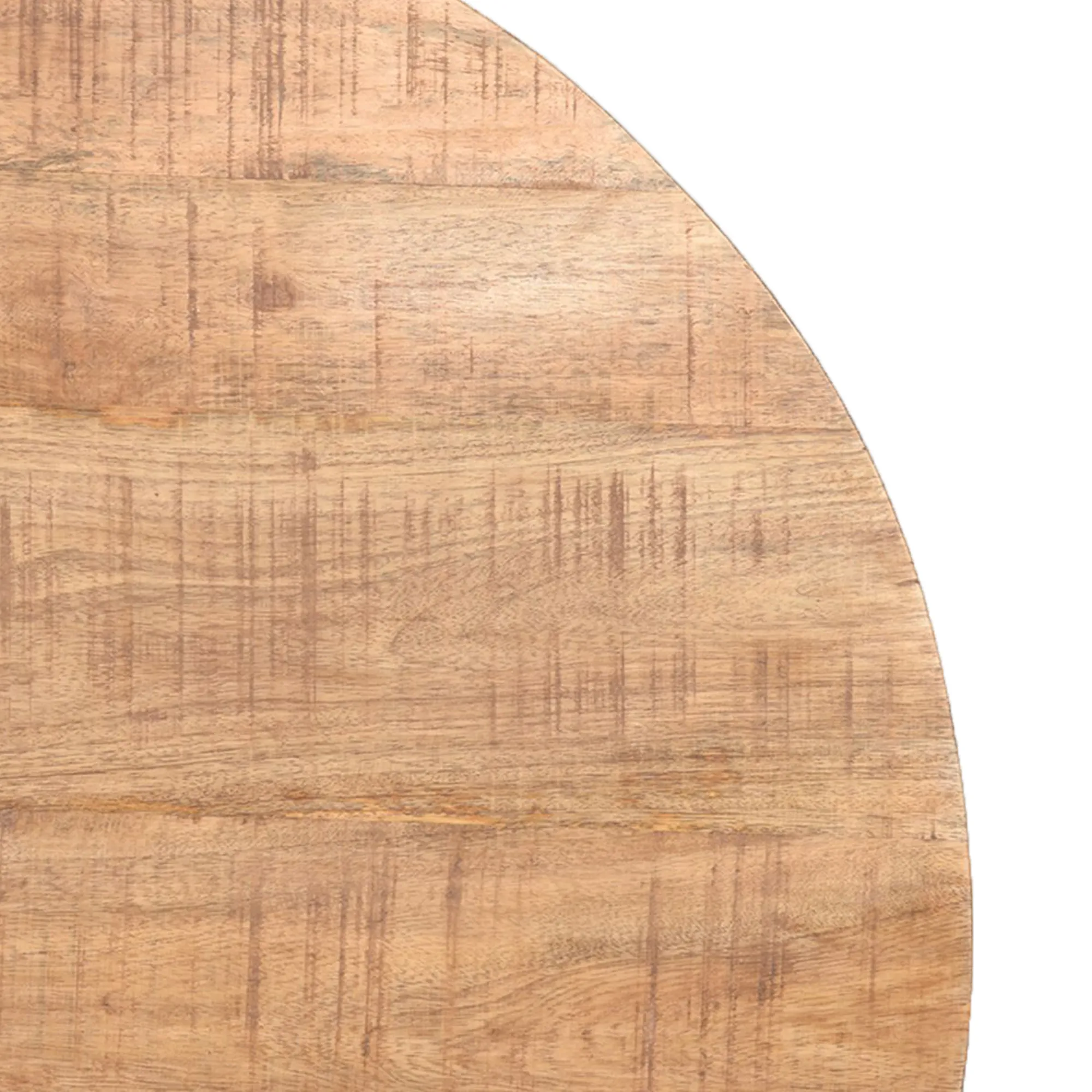 Mangohout rond Tafelblad mangohout rond 70 cm