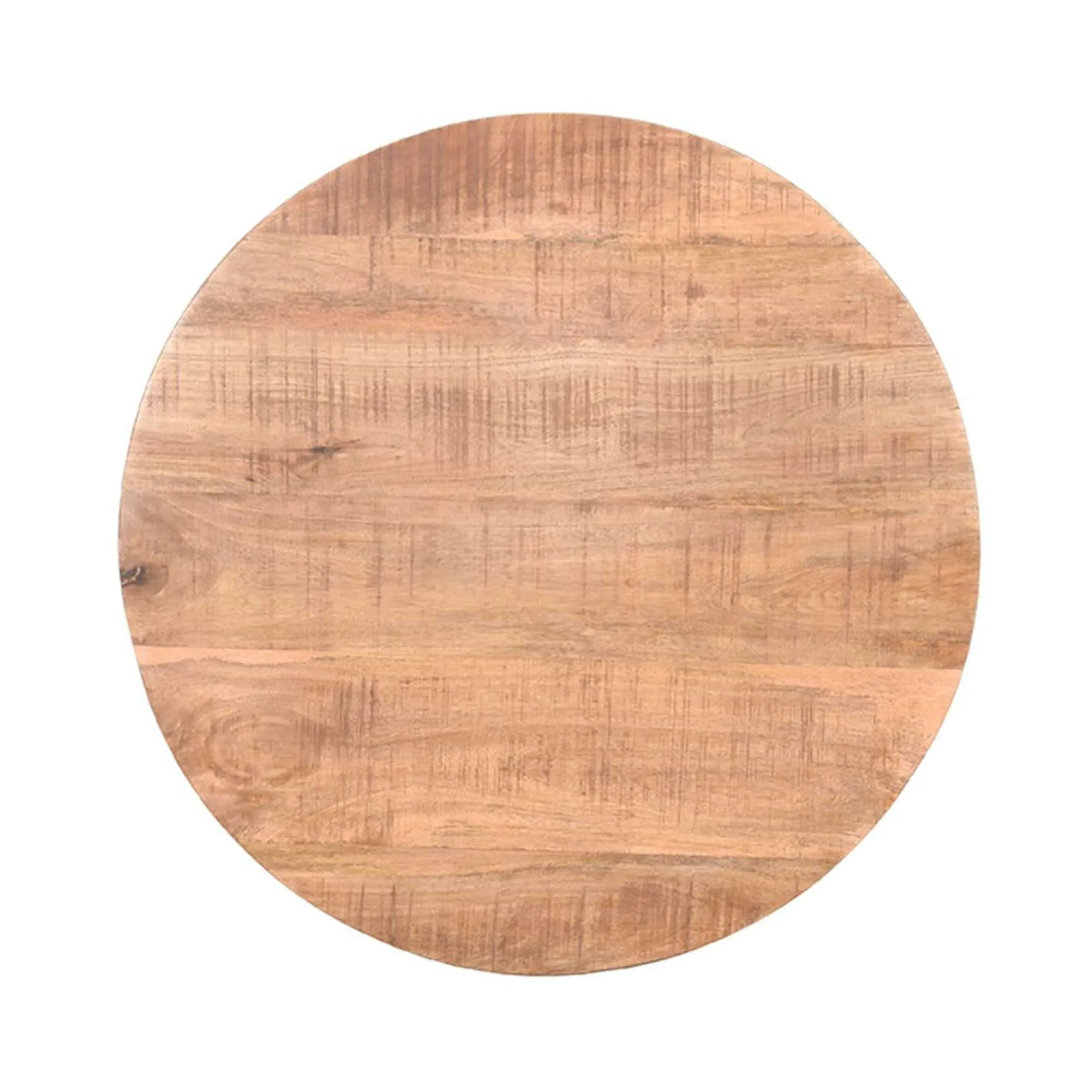 Mangohout rond Tafelblad mangohout rond 70 cm