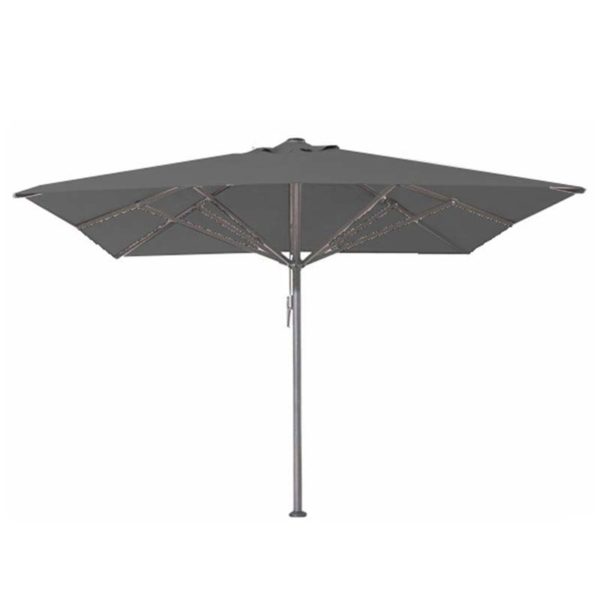 Parasol Bella 400×400 muisgrijs