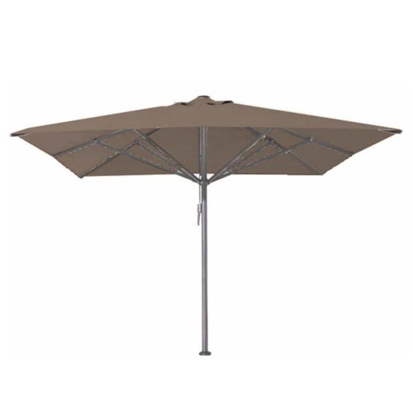 Parasol Bella 400×400 taupe