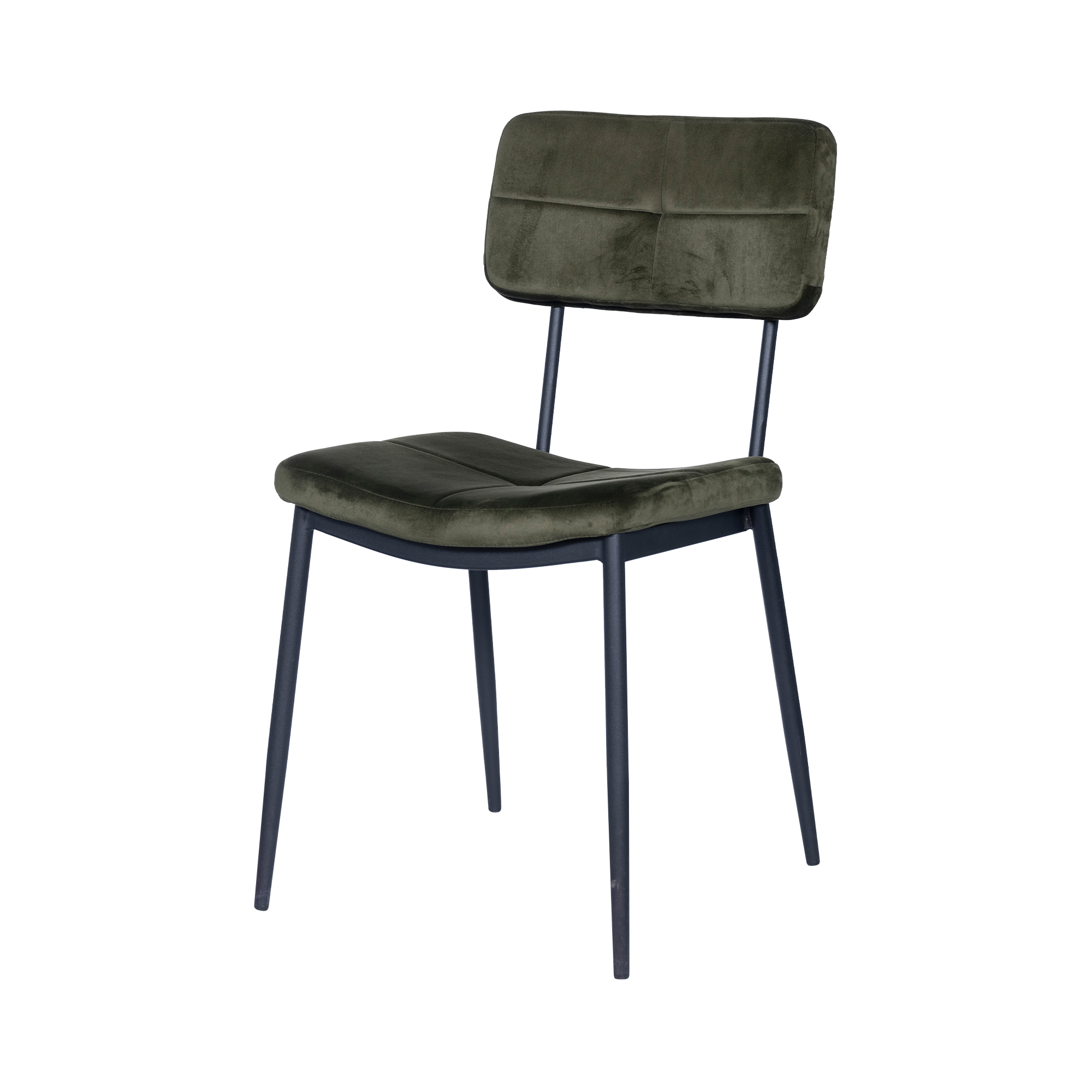 Stoel Boston legergroen - Restaurantstoelen en Fauteuils