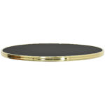 Terrastafel Black messing 3-teens