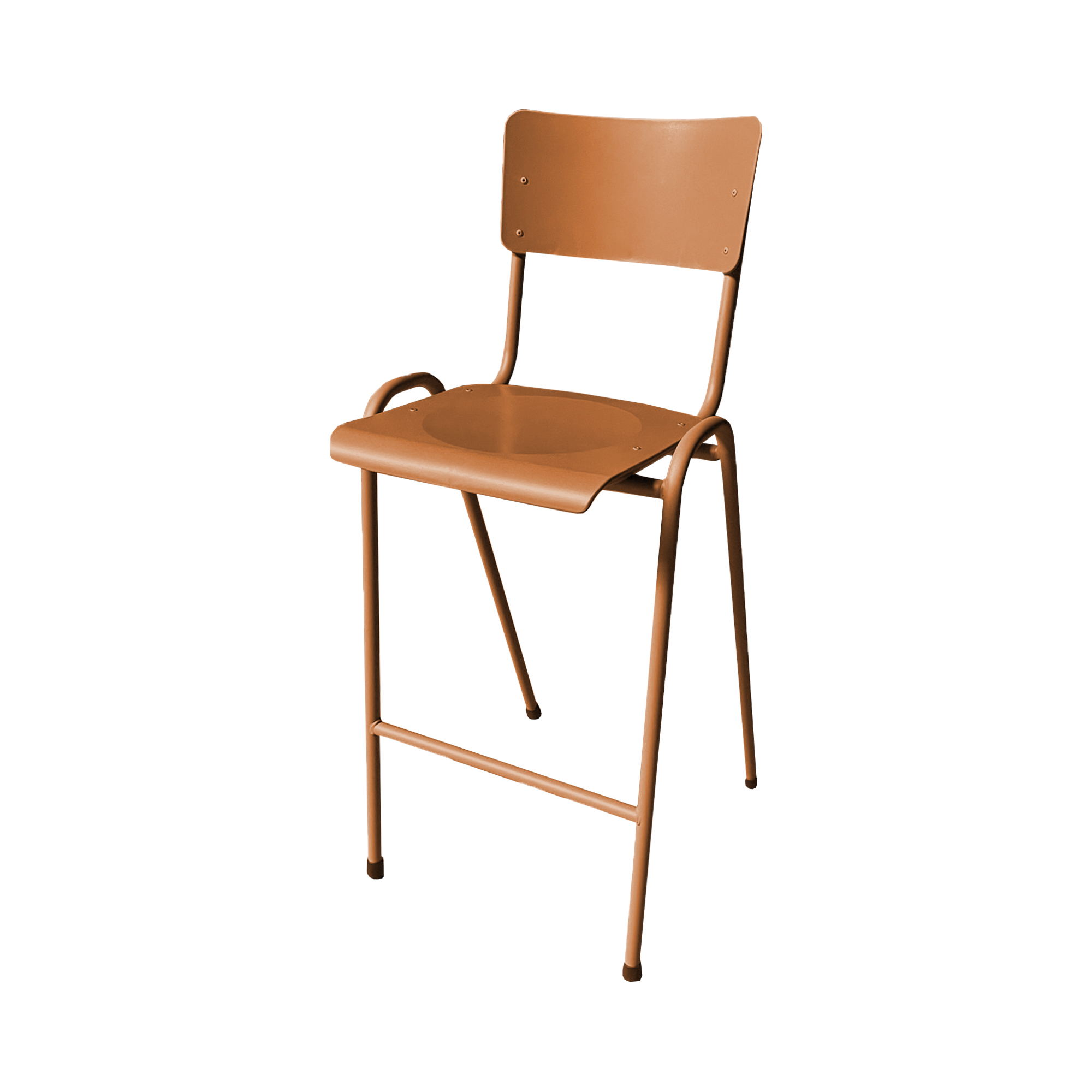 Barkruk Easy Ton sur Ton okerbruin Horecameubilair.be