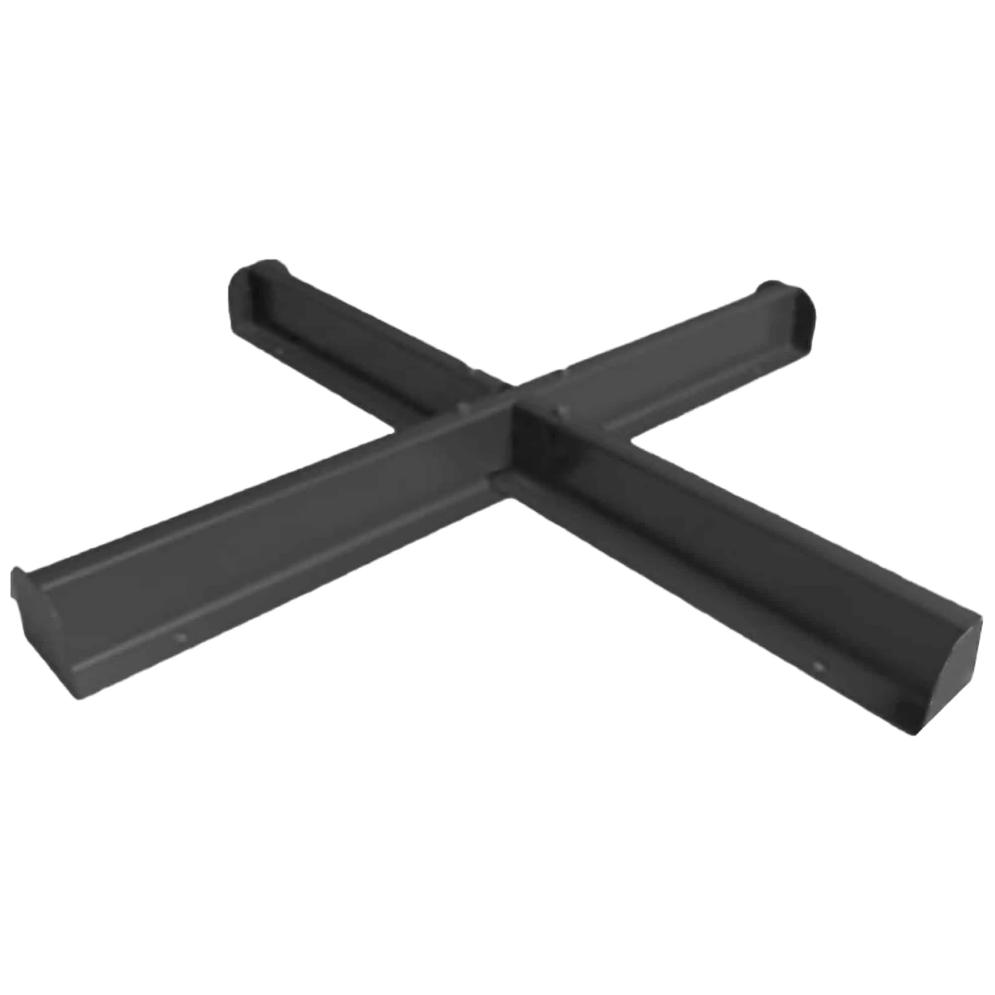 Kruisvoet zwart Parasolvoet kruisvoet zwart