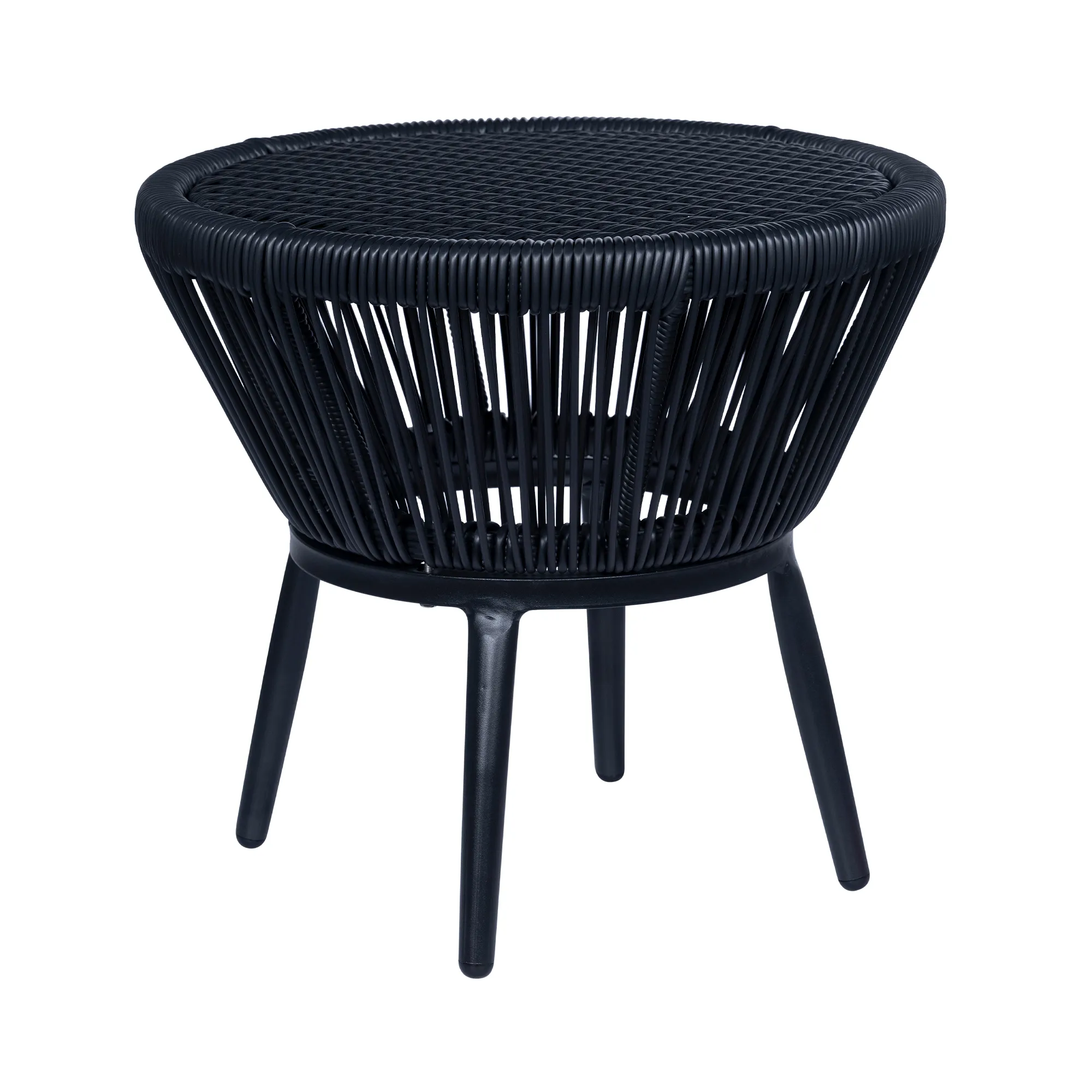 Tafel Sanna zwart Bijzettafel Sanna zwart