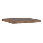 Tafelblad mangohout Espresso 70×70