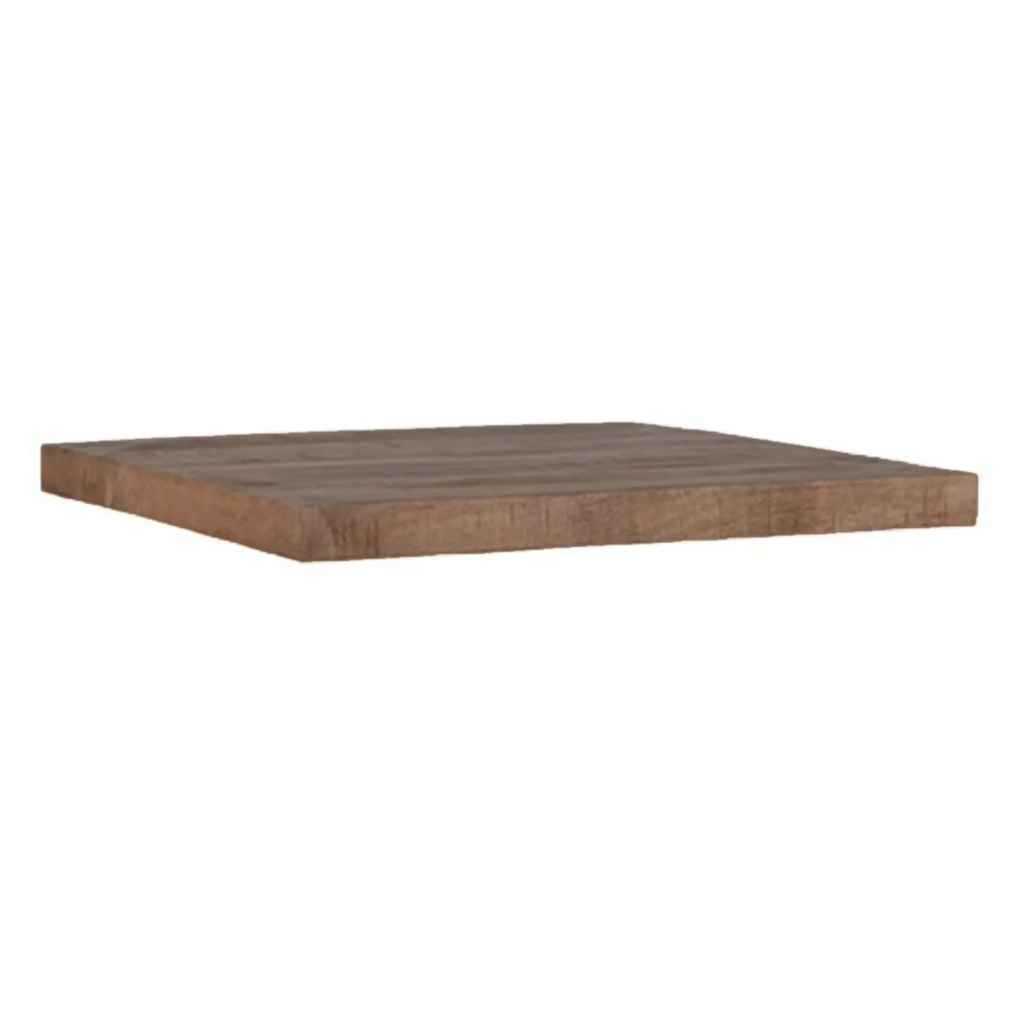 Tafelblad mangohout espresso 70x70 Tafelblad mangohout Espresso 70×70