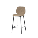 Barkruk Ocean bouclé halfhoog