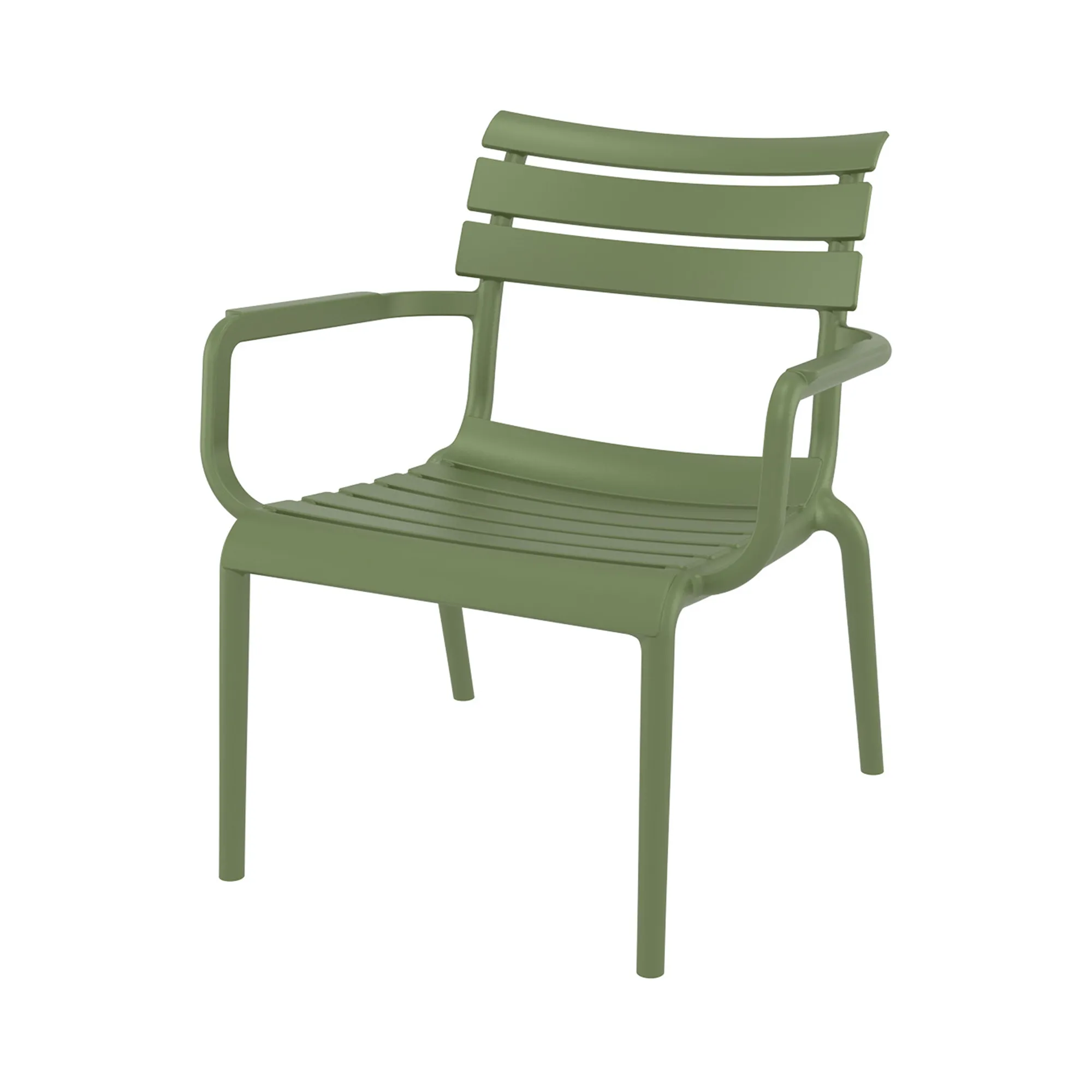 Loungestoel Tivoli olijfgroen Loungestoel Tivoli olijfgroen