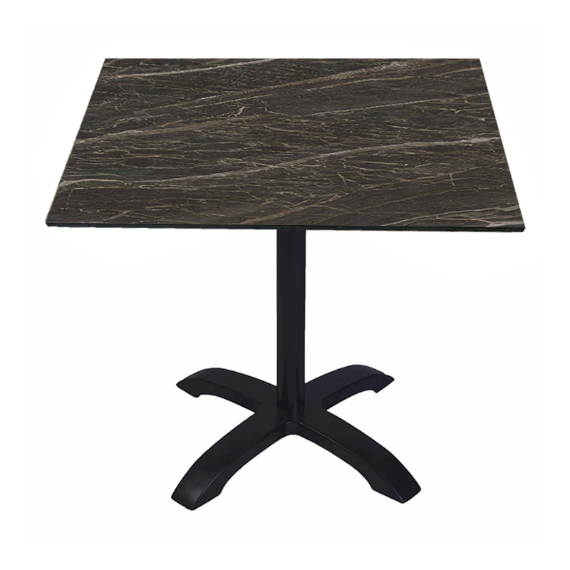 Klaptafel Compact New Delhi 804 black marble