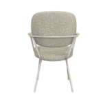 Armstoel Laura naturel bouclé
