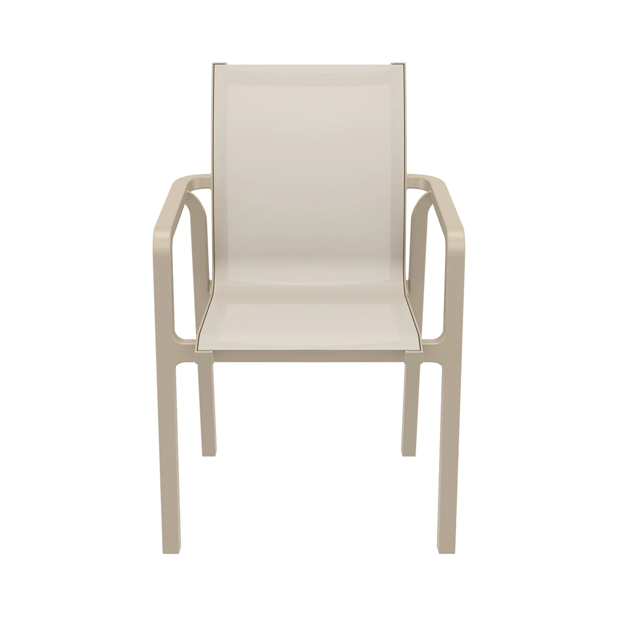 Armstoel Pacific taupe 2 Terrasstoel Pacific taupe