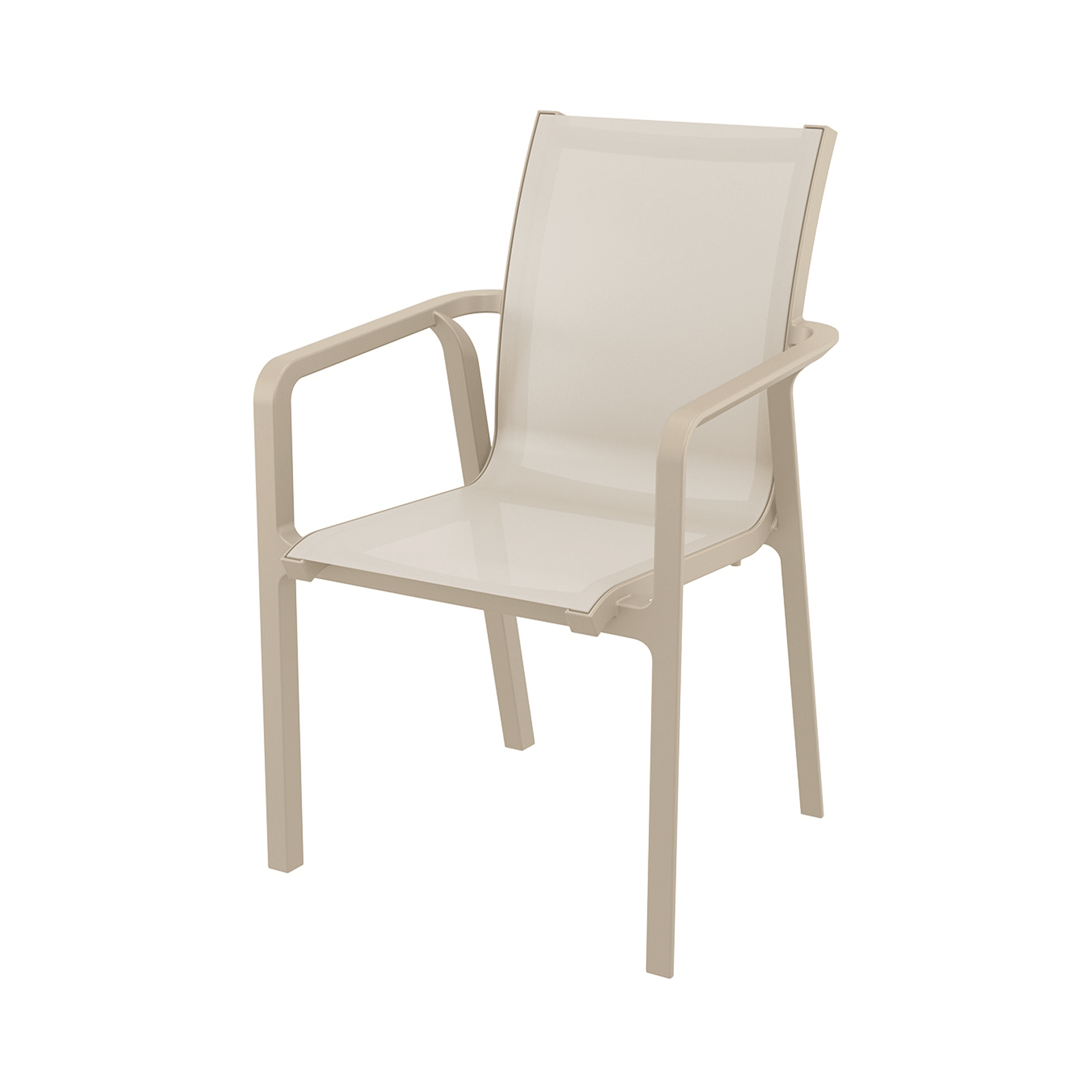 Terrasstoel Pacific taupe