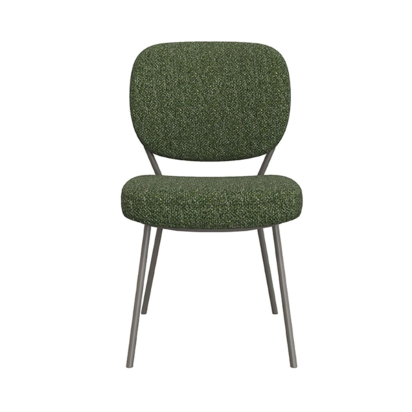 Stoel Laura forest bouclé