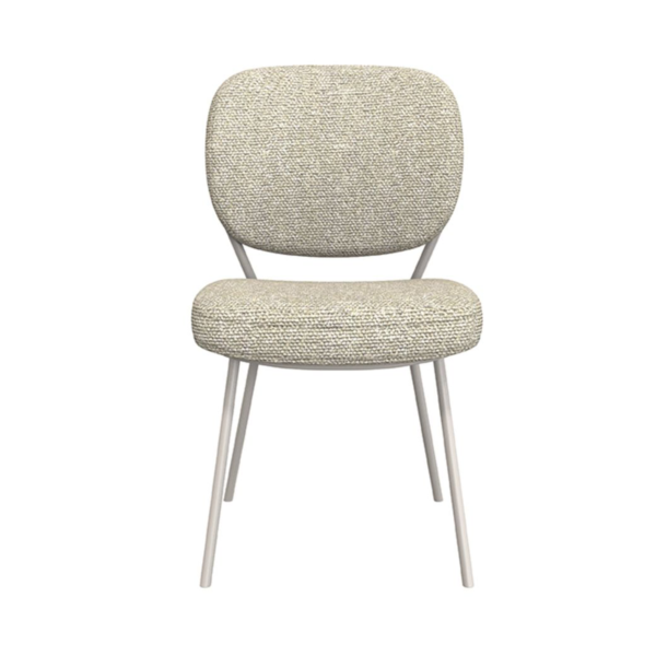 Stoel Laura naturel bouclé