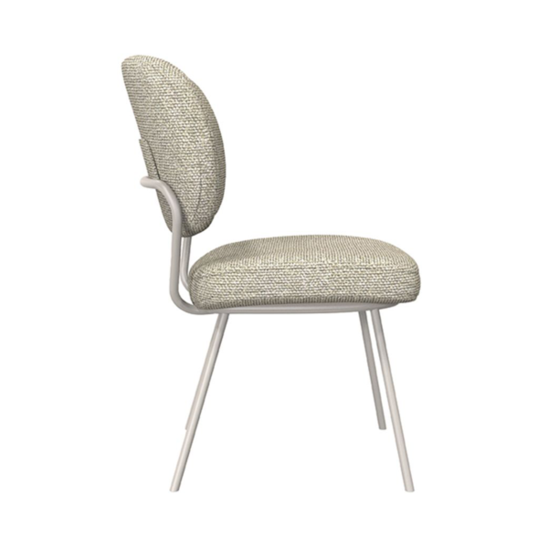 Stoel Laura naturel bouclé