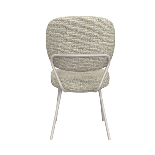 Stoel Laura naturel bouclé