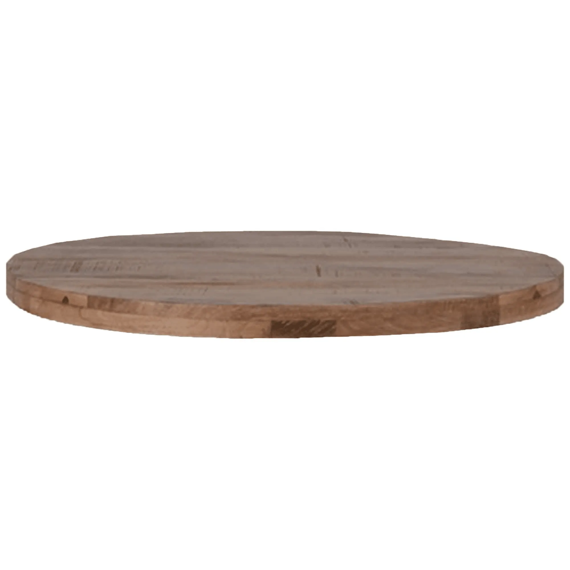 Tafelblad Mangohout Espressso rond Tafelblad mangohout Espresso rond 120 cm