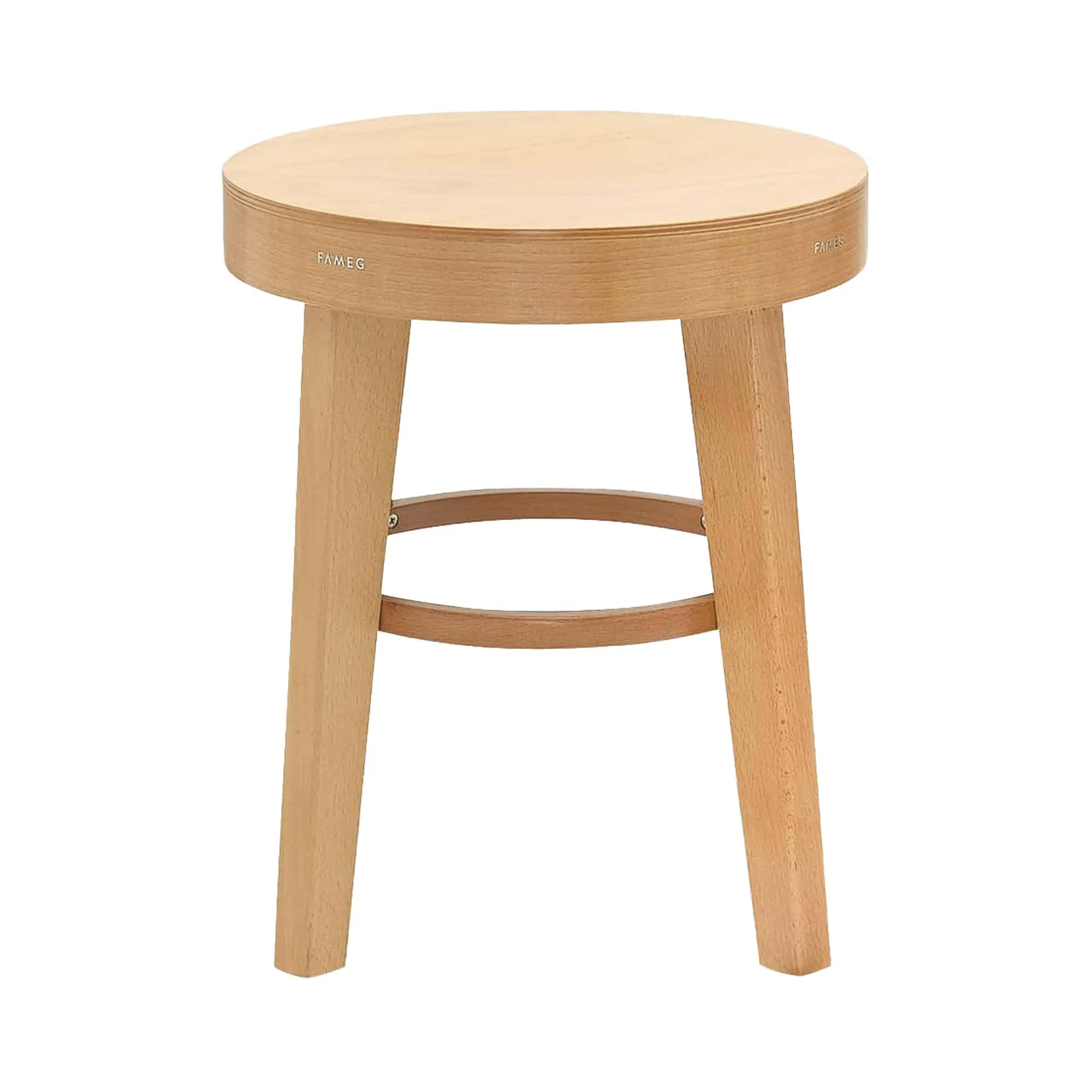 Kruk Ufo blank hout Tabouret Ufo