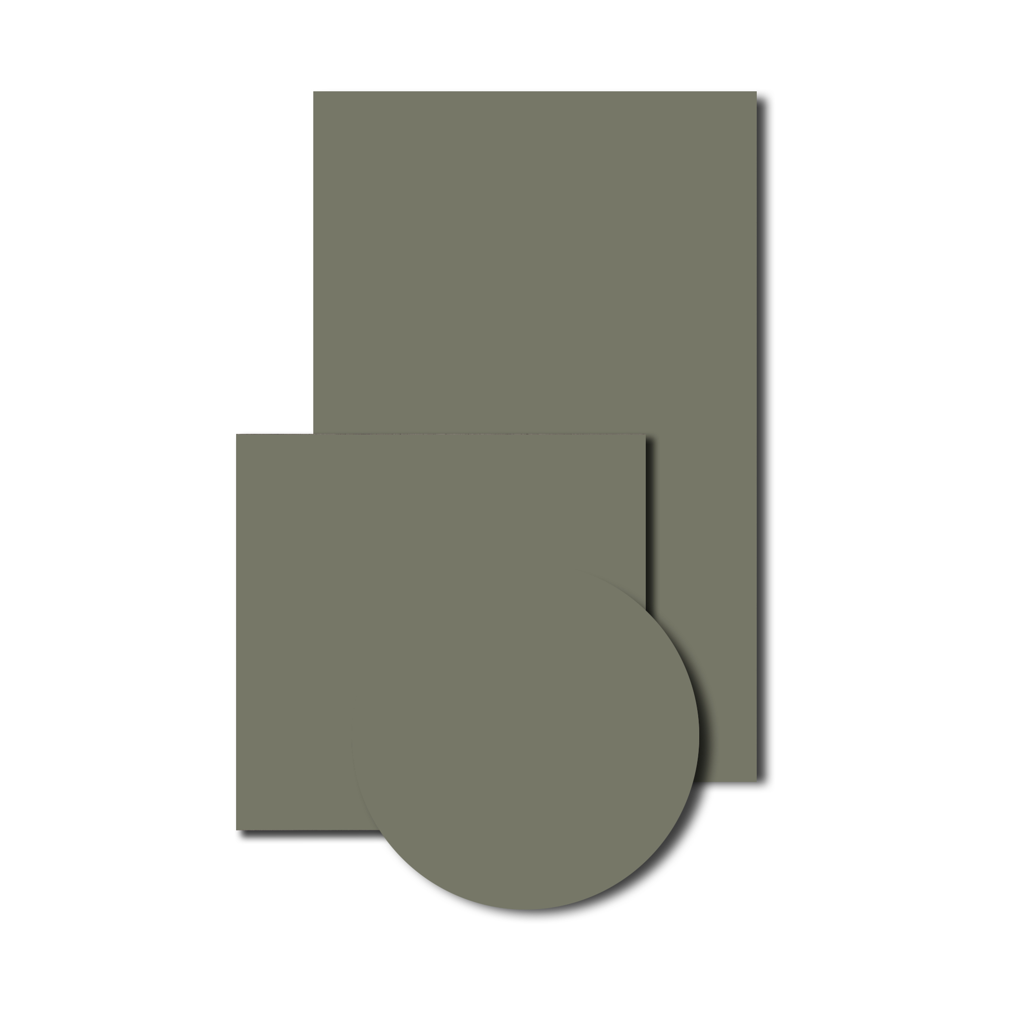 Melamineblad U19522 Army Green
