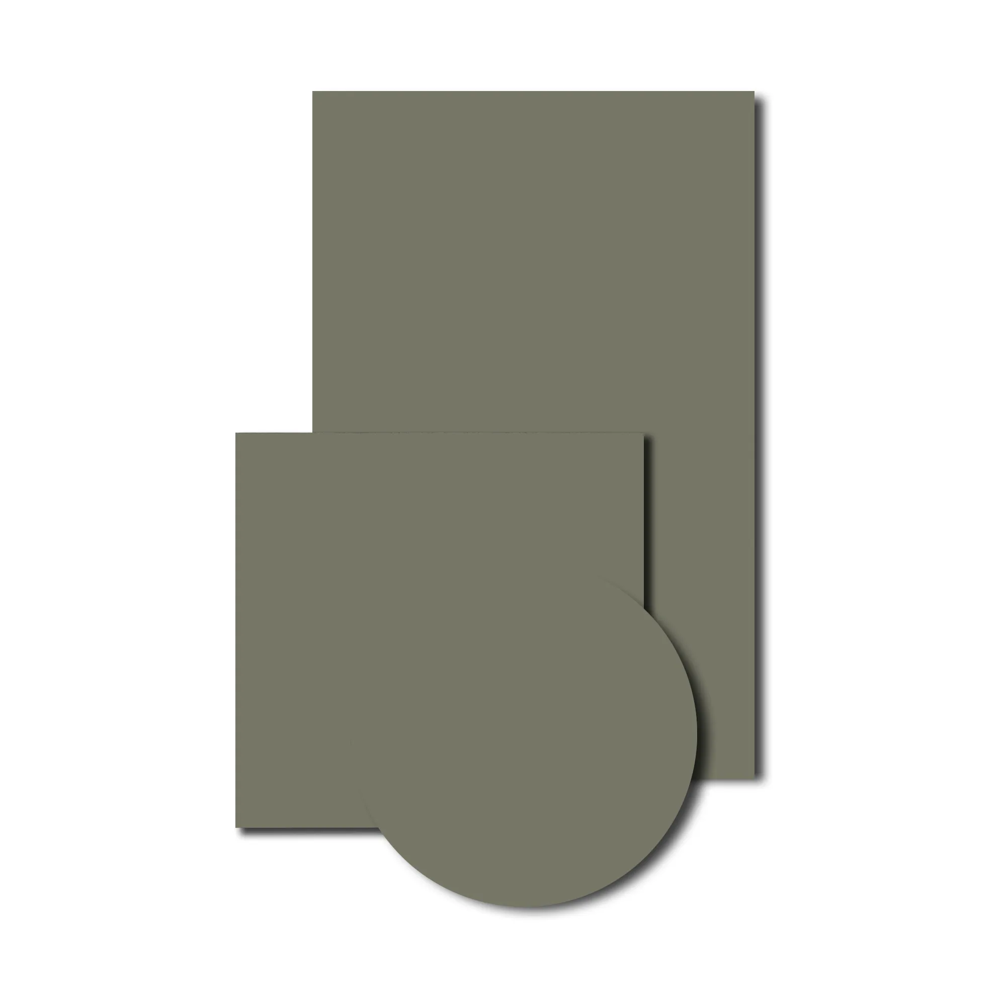 Melamineblad U19522 Army Green