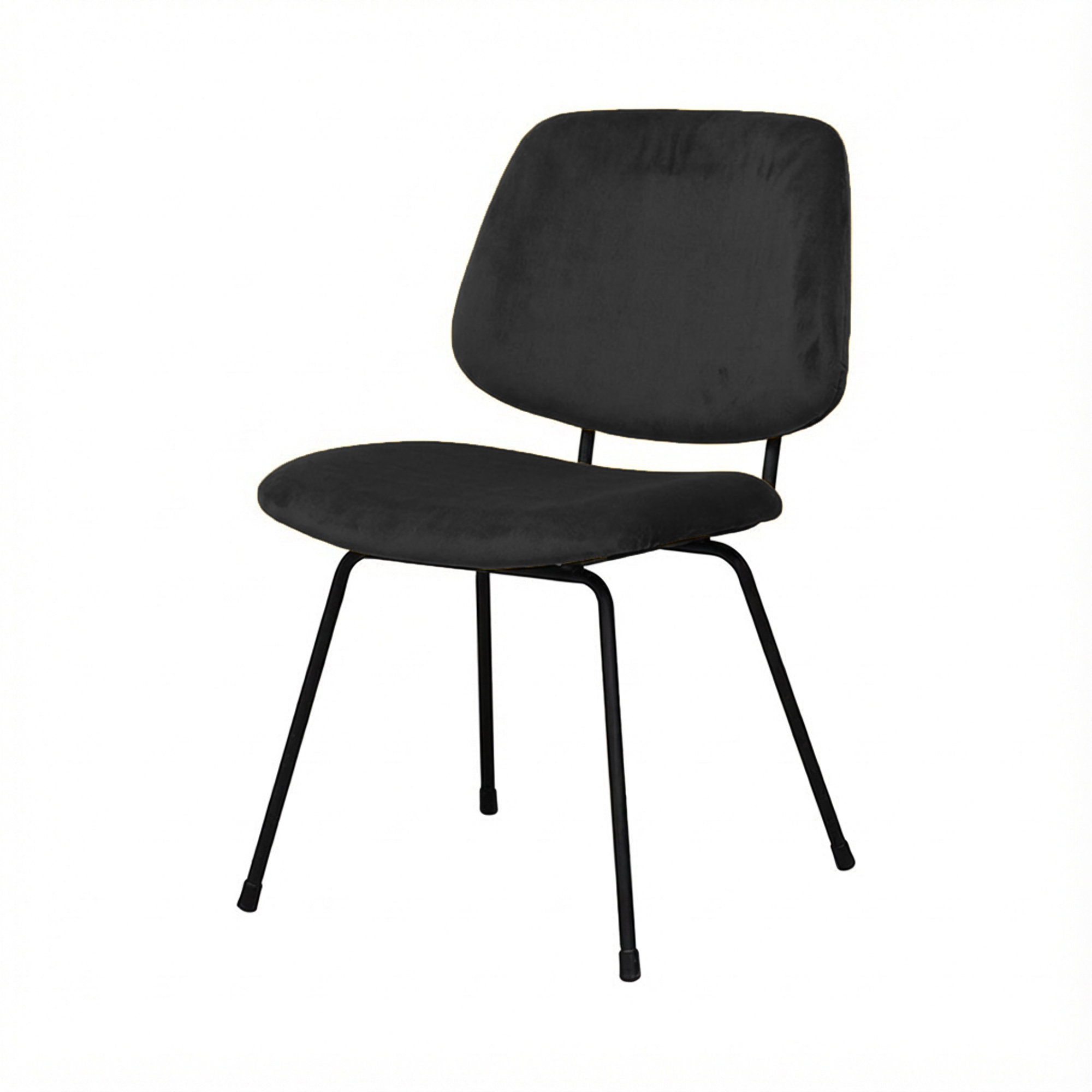 Stoel Sarah velvet zwart