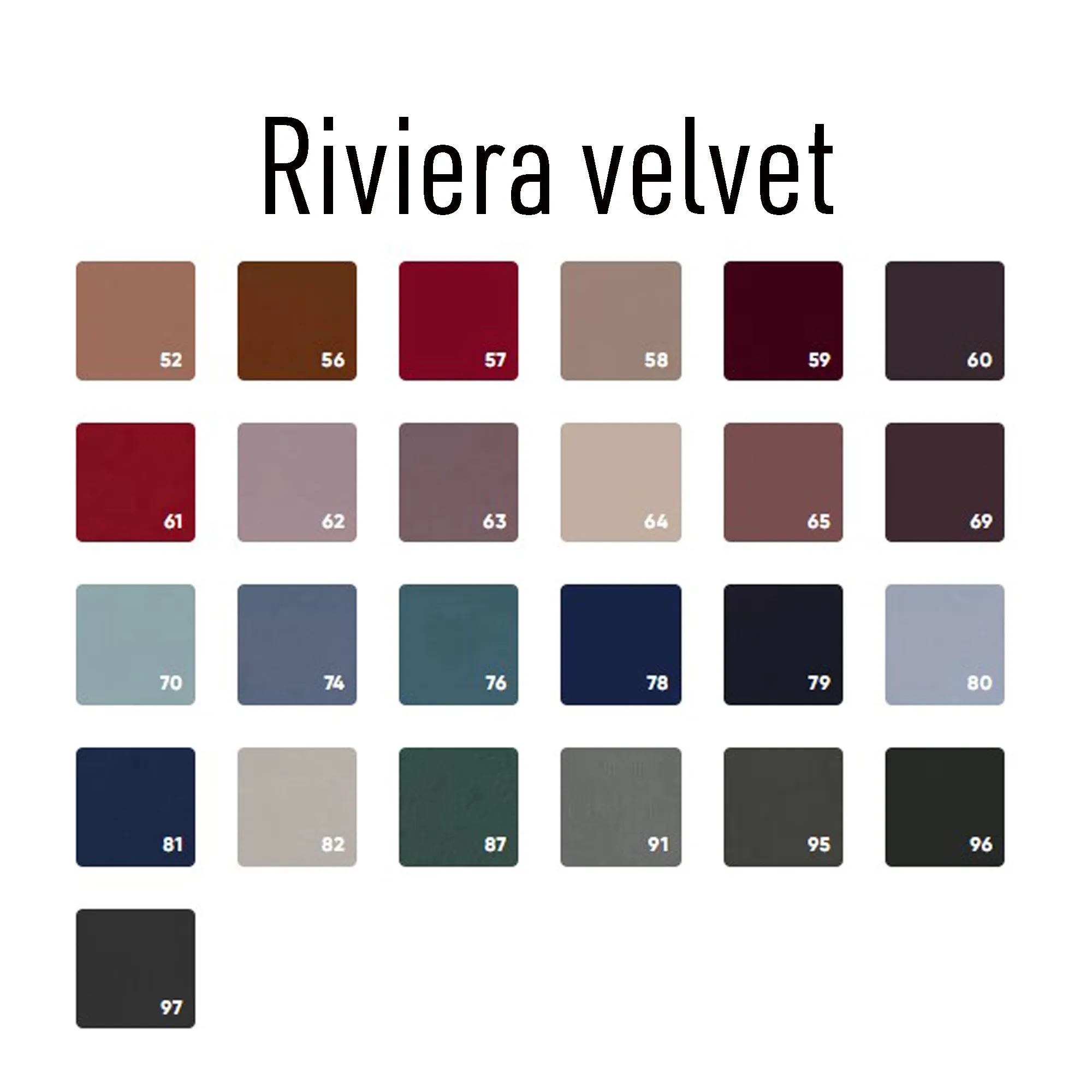 riviera 2 Stoel A-10/1 webbing