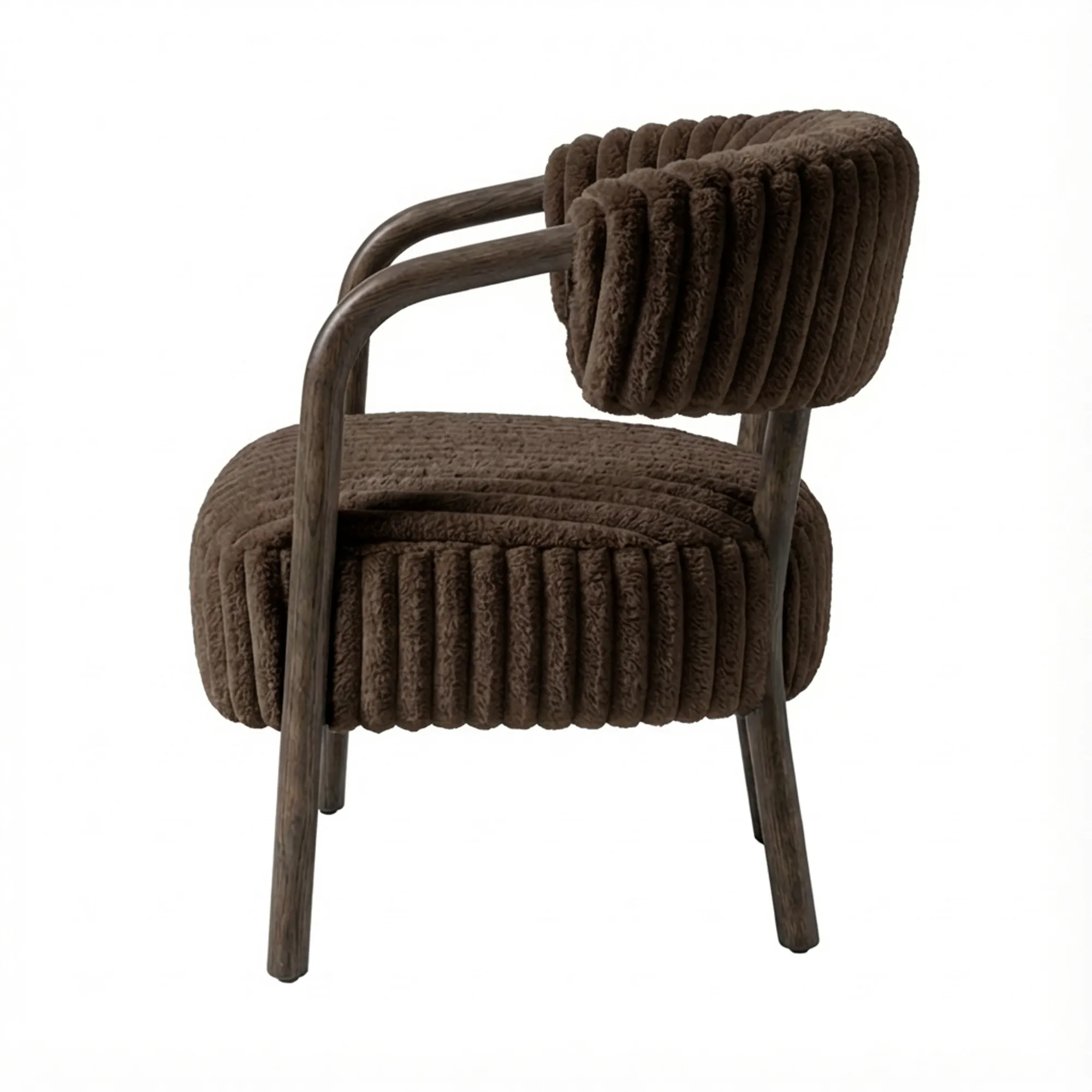 Fauteuil Noah donkerbruin Fauteuil Noah donkerbruin