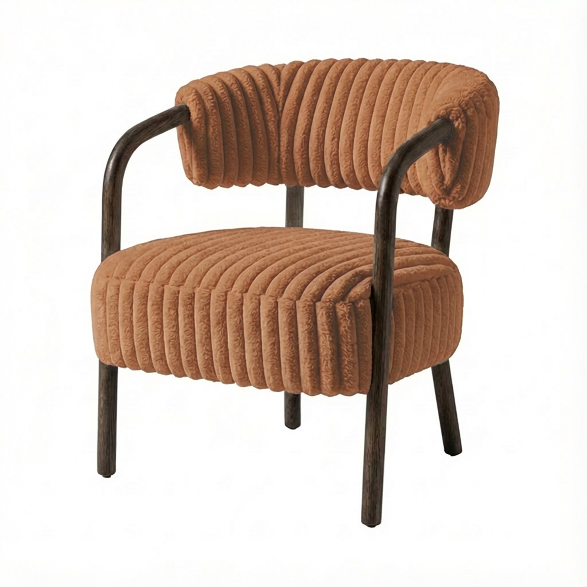 Fauteuil Noah roestbruin