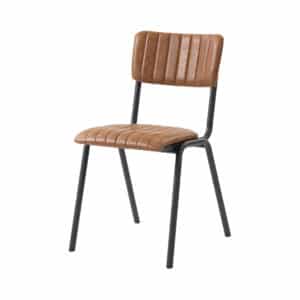 Stapelstoel Jay cognac