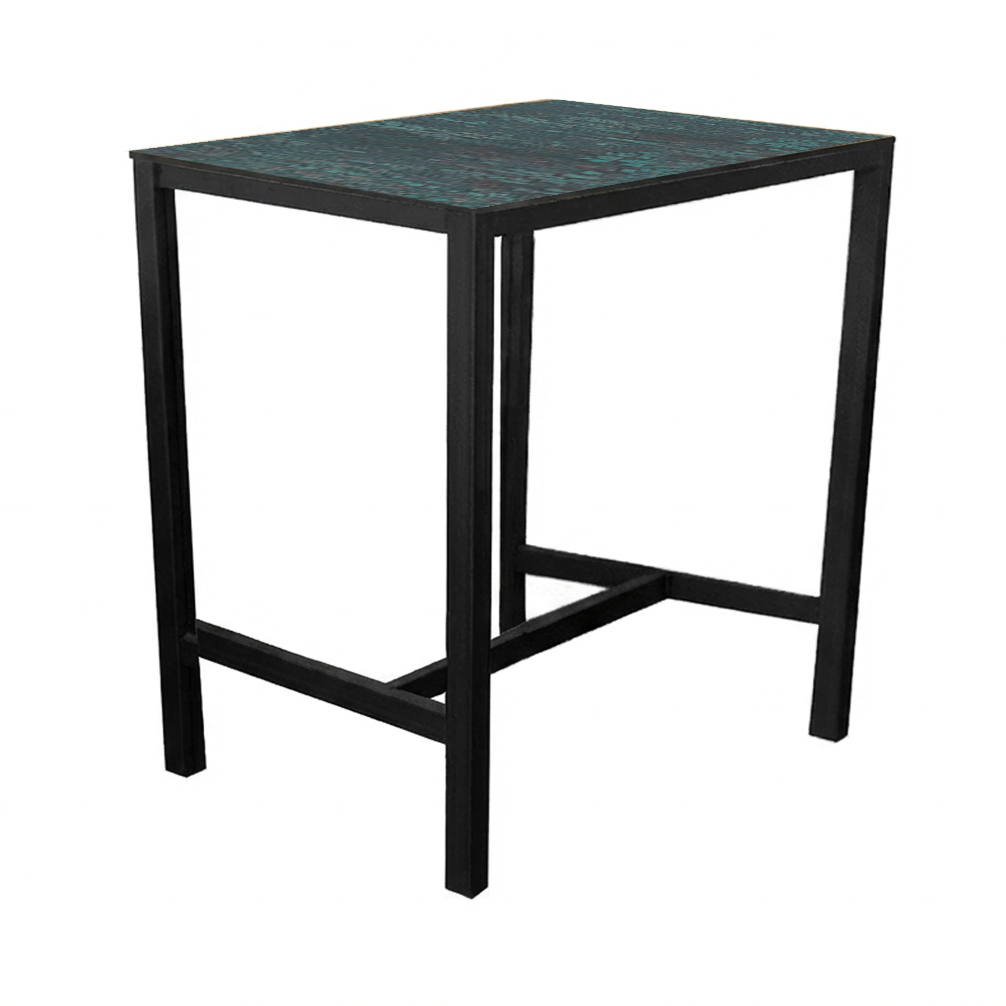 Outdoor bartafel New Delhi Blauw 70×70 cm