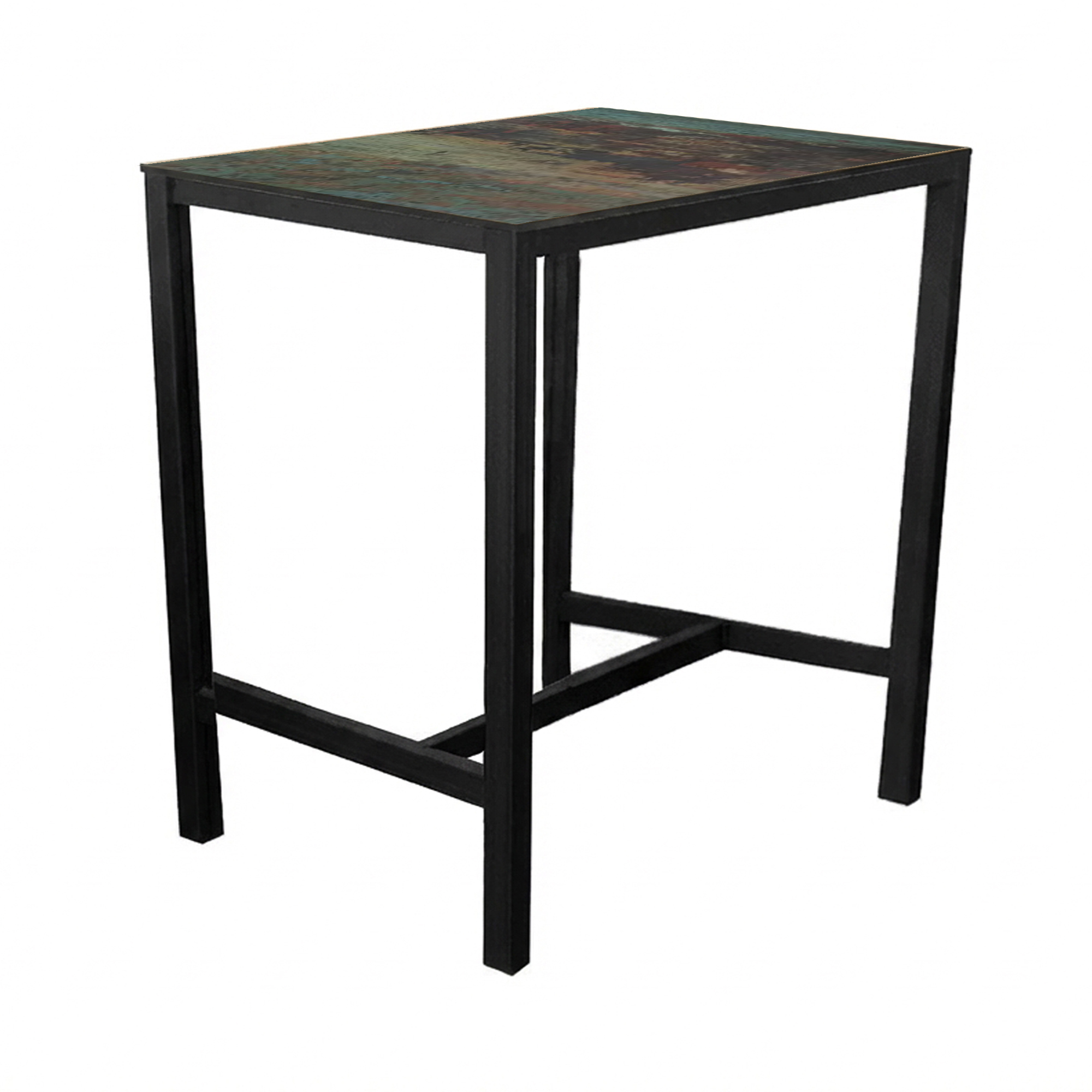 Outdoor bartafel New Delhi Groen 70×70 cm